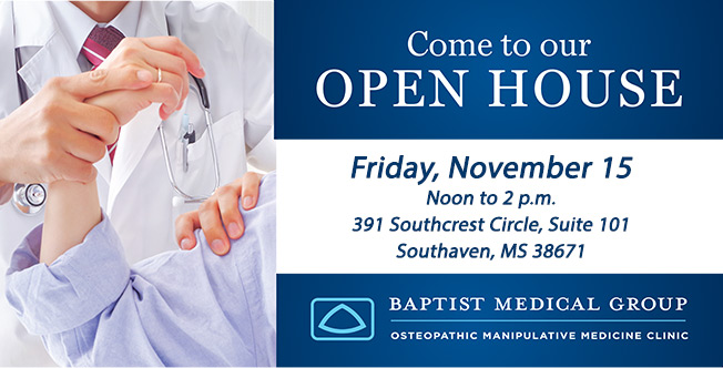 BMG Osteopathic Manipulative Medicine Open House
