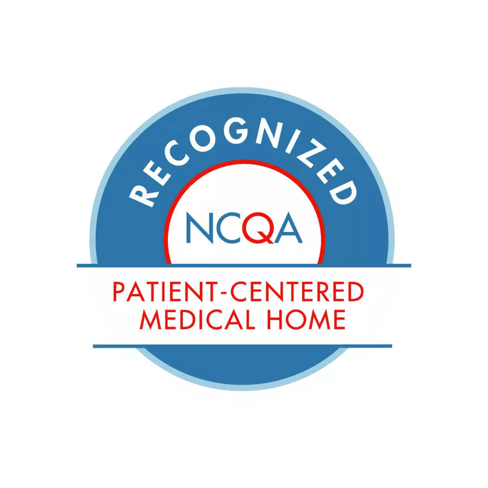 National Committee for Quality Assurance Patient-Centered Medical Home recognition seal.