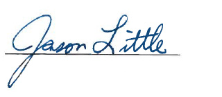 Jason Little signature