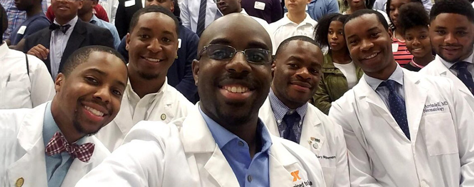 Black Men White Coats group